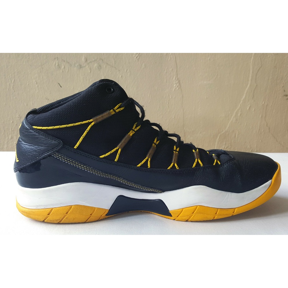 Nike Jordan Prime Flight Black Varsity Maize  616846-012  size 11.5 - Picture 5 of 10